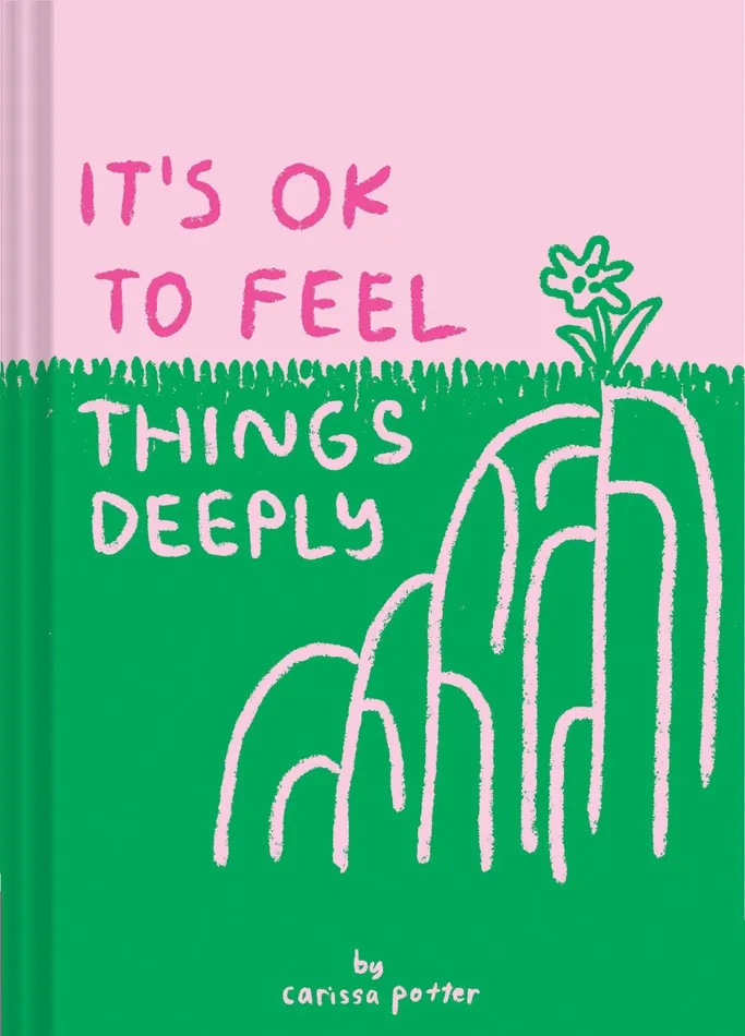 Chronicle Books Earrings Its OK to Feel Things Deeply