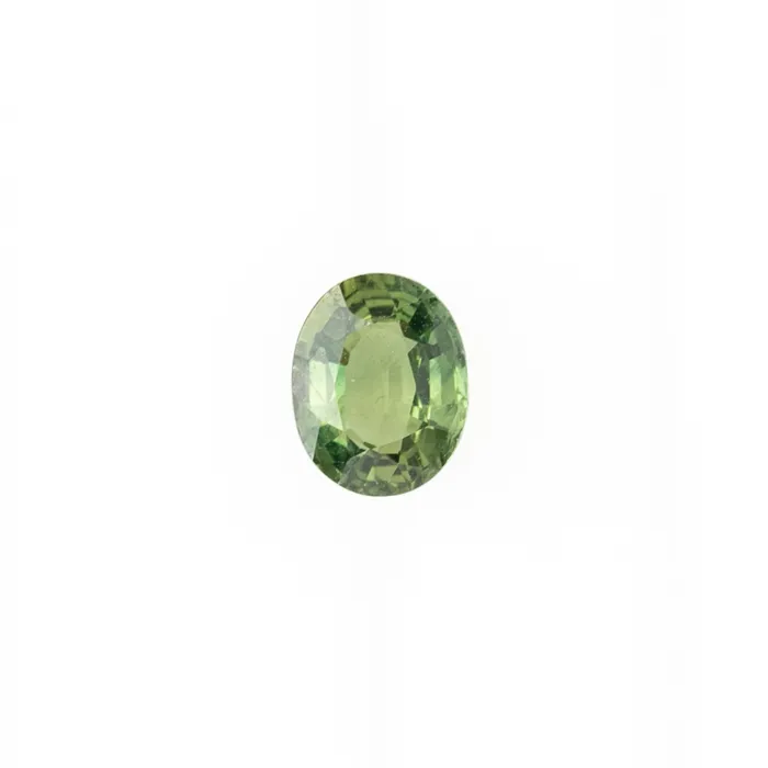 Envero Jewelry Rings 112ct Oval Cut Green Madagascar Sapphire SO534