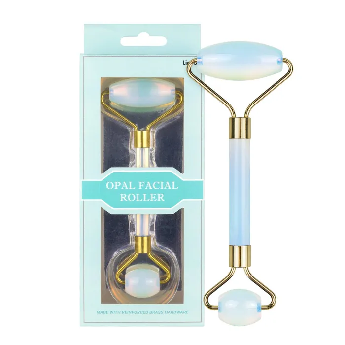 Lindo Earrings Opalite Face Roller