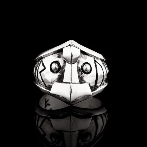 Rings Northan Viking Silver Thors Hammer Ring