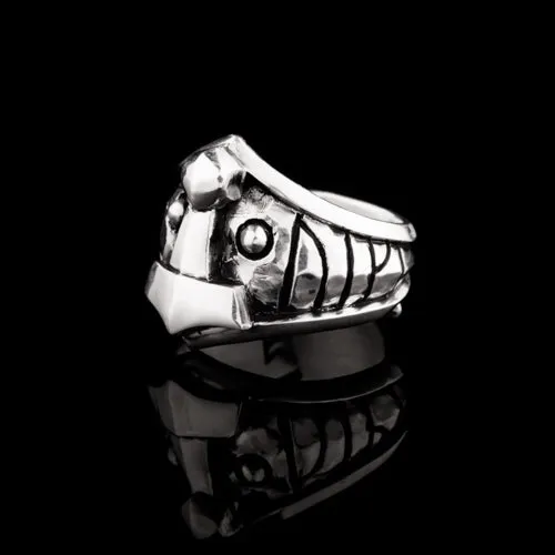 Rings Northan Viking Silver Thors Hammer Ring