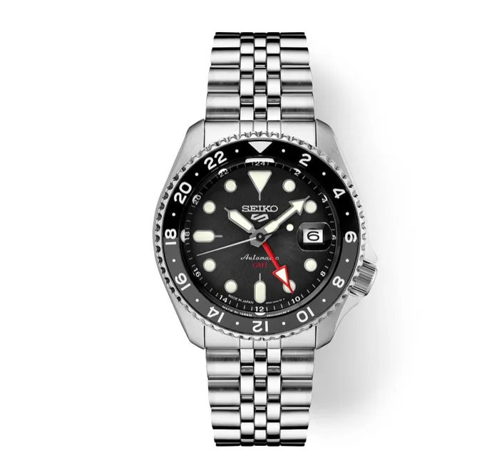 SEIKO Rings SEIKOSeiko 5 Sports GMT Series Automatic Black Dial SSK001