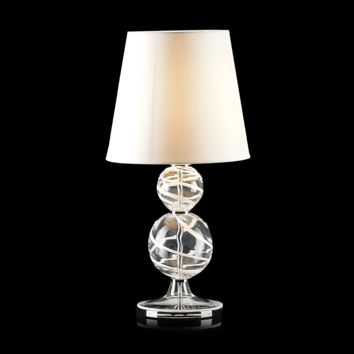 Arte di Murano Earrings Table Lamp in Blown Glass Murano 8027 Small