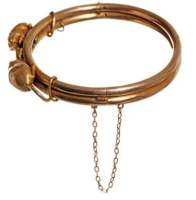 Bracelets Bell Bird Antiques Victorian Thornhill Mouse Bangle