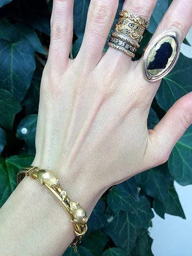 Bracelets Bell Bird Antiques Victorian Thornhill Mouse Bangle