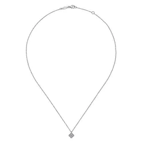 GABRIEL CO Necklaces 14K White Gold Fashion Necklace