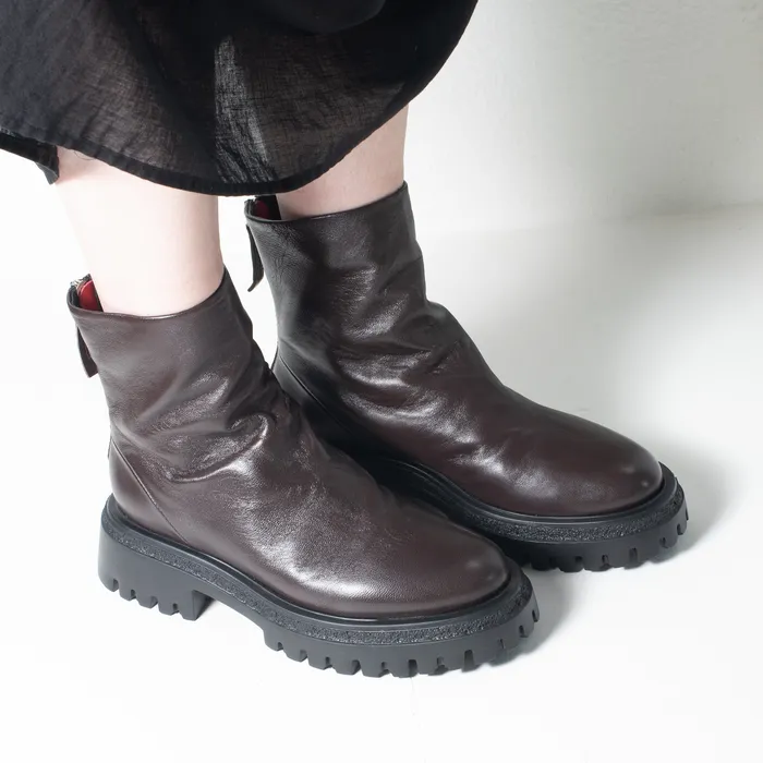 Halmanera Rama 26 Boot dark brown ON SALE Halmanera Earrings