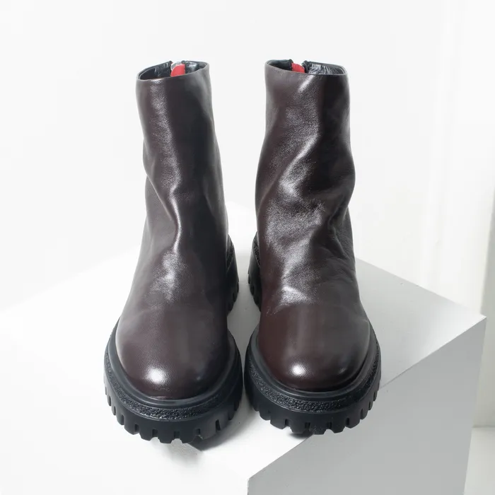 Halmanera Rama 26 Boot dark brown ON SALE Halmanera Earrings
