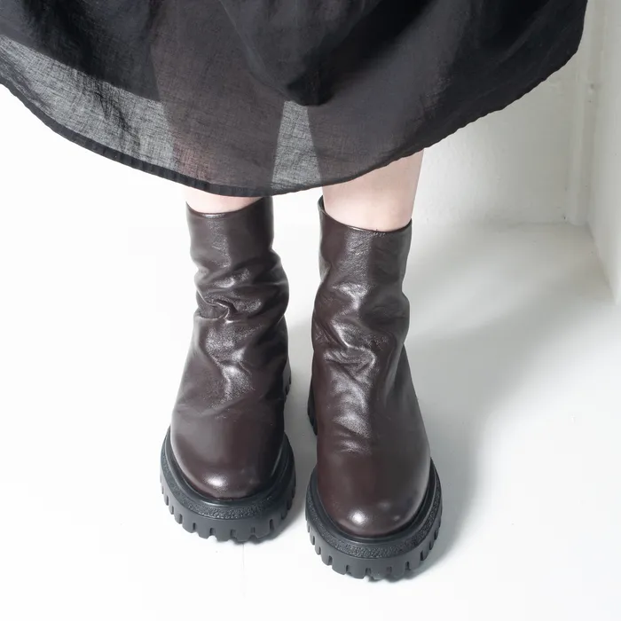 Halmanera Rama 26 Boot dark brown ON SALE Halmanera Earrings
