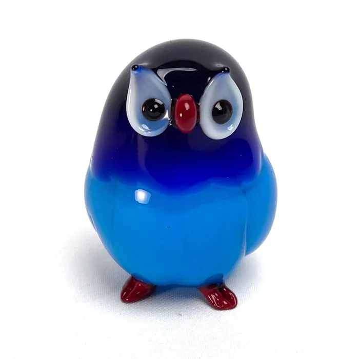 Murano Glass Owl The Soul of the Night Balbi Cristiano Necklaces