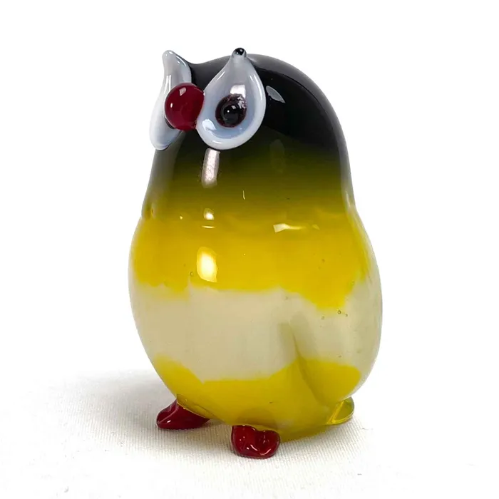 Murano Glass Owl The Soul of the Night Balbi Cristiano Necklaces