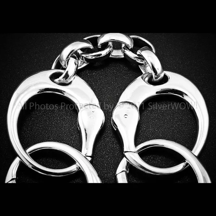 silverwow Bracelets Handcuff Bracelet Handcuffs Design