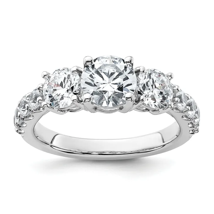 14k White Gold 2 12 Ct Lab Grown Diamond VSSI G Round Engagement Ring Goldia Rings 14k White Gold 2 12 Ct Lab Grown Diamond VSSI G Round Engagement Ring Goldia Rings