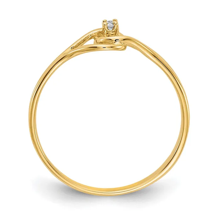 14K Yellow Gold VS Real Diamond ring Goldiacom Rings