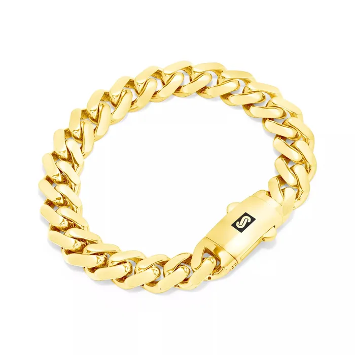 Bracelets Goldiacom 10k Yellow Gold Royal Monaco Miami Cuban Link 9mm Chain Bracelet w Box Clasp 9 Bracelets Goldiacom 10k Yellow Gold Royal Monaco Miami Cuban Link 9mm Chain Bracelet w Box Clasp 9