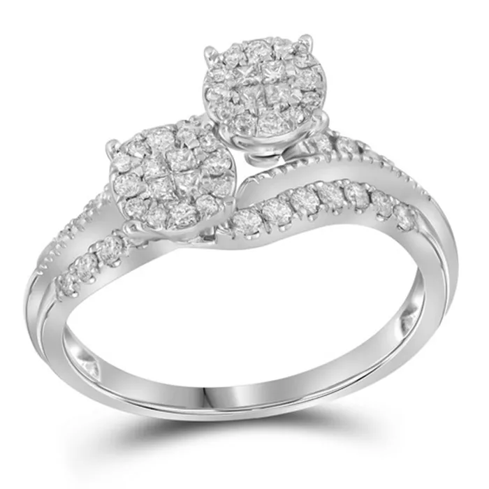gndatlanta 12CTWDiamond SOLEIL BRIDAL RING Rings