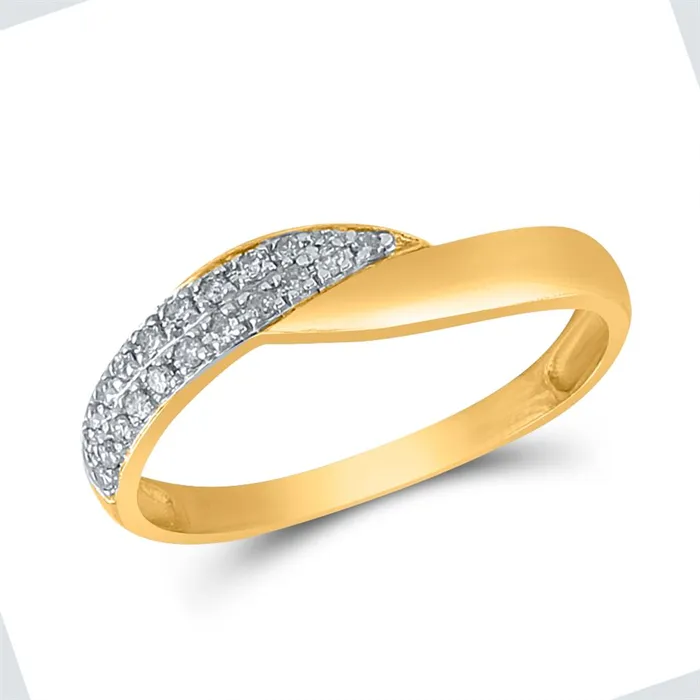 gndatlanta Rings 14k White Gold Round Diamond Band Ring 18 Cttw