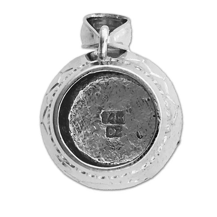 Goldia Charm Necklaces 14K Gold 3D Native Indian Pottery Charm