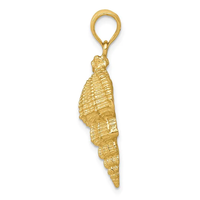 Goldia PreStyled Sets 14k Yellow Gold Conch Shell Pendant