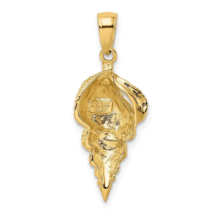Goldia PreStyled Sets 14k Yellow Gold Conch Shell Pendant