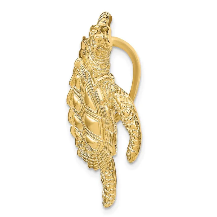 Goldia PreStyled Sets 14k Yellow Gold Sea Turtle Slide