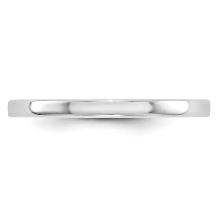 Goldia Rings Solid 10K White Gold 2mm Light Weight Flat MensWomens Wedding Band Ring Size 45 Goldia Rings Solid 10K White Gold 2mm Light Weight Flat MensWomens Wedding Band Ring Size 45