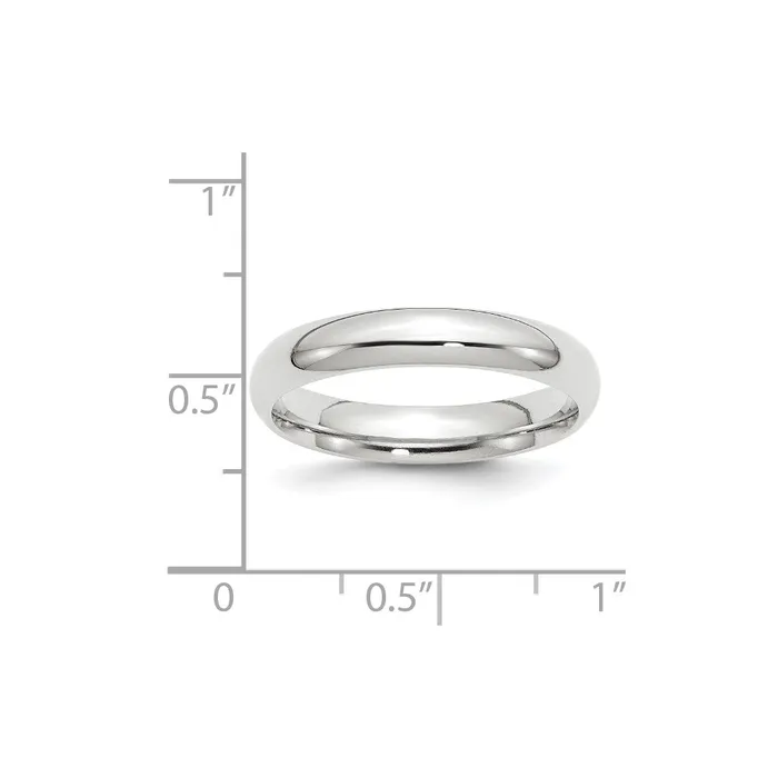 Goldia Rings Solid 10K White Gold 4mm Standard Comfort Fit MensWomens Wedding Band Ring Size 14 Goldia Rings Solid 10K White Gold 4mm Standard Comfort Fit MensWomens Wedding Band Ring Size 14