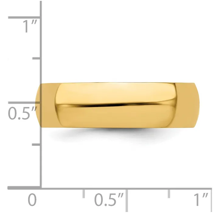 Goldia Rings Solid 10K Yellow Gold 6mm HalfRound Wedding MensWomens Wedding Band Ring Size 4 Goldia Rings Solid 10K Yellow Gold 6mm HalfRound Wedding MensWomens Wedding Band Ring Size 4