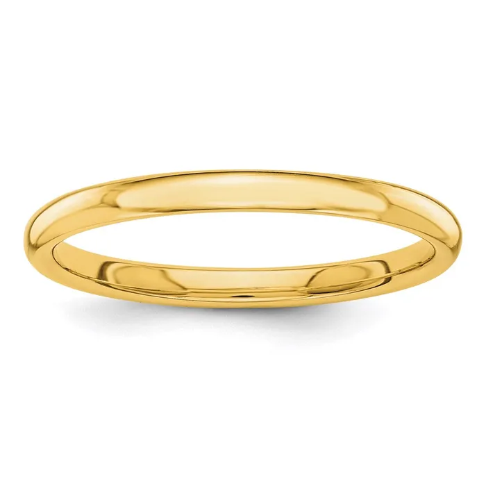 Goldia Rings Solid 10K Yellow Gold Polished 2mm MensWomens Wedding Band Ring Size 8 Goldia Rings Solid 10K Yellow Gold Polished 2mm MensWomens Wedding Band Ring Size 8