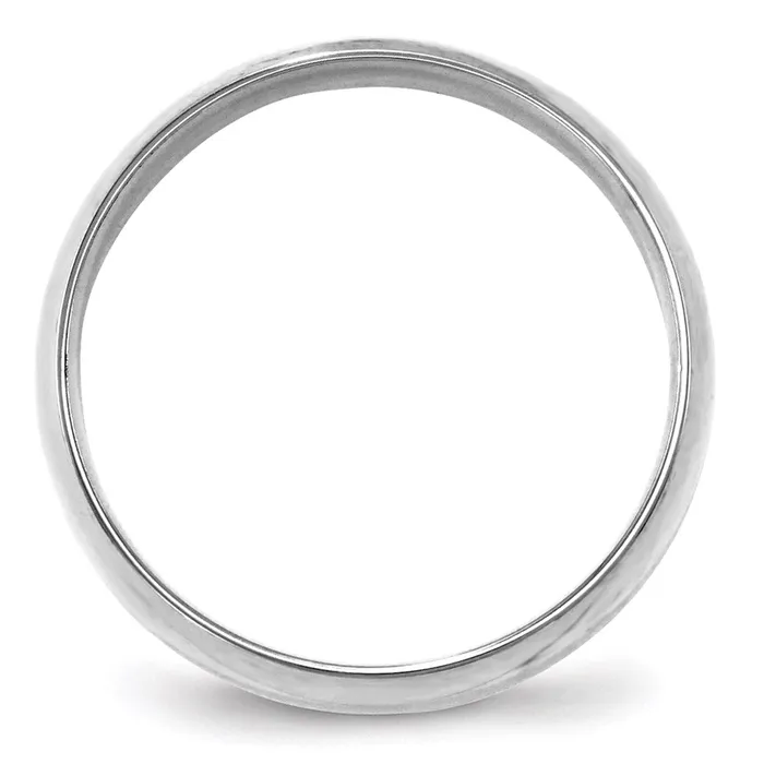 Goldia Rings Solid 14K White Gold 6mm Light Weight Comfort Fit MensWomens Wedding Band Ring Size 135 Goldia Rings Solid 14K White Gold 6mm Light Weight Comfort Fit MensWomens Wedding Band Ring Size 135