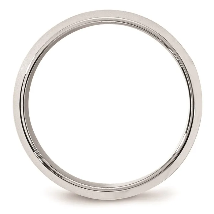 Goldia Rings Solid 14K White Gold 8mm Bevel Edge Comfort Fit MensWomens Wedding Band Ring Size 13 Goldia Rings Solid 14K White Gold 8mm Bevel Edge Comfort Fit MensWomens Wedding Band Ring Size 13