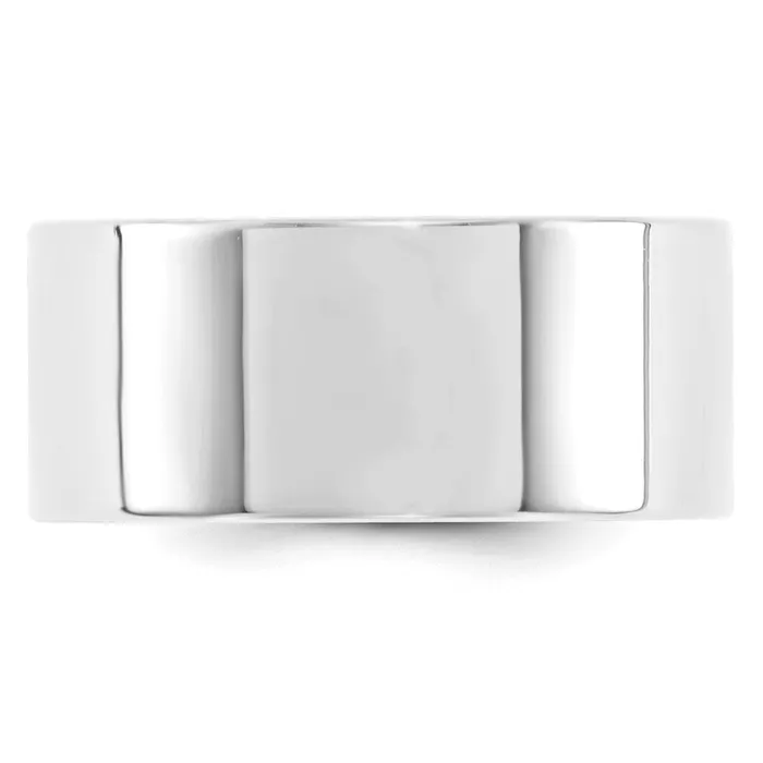 Goldia Solid 10K White Gold 10mm Standard Flat Comfort Fit MensWomens Wedding Band Ring Size 135 Rings Goldia Solid 10K White Gold 10mm Standard Flat Comfort Fit MensWomens Wedding Band Ring Size 135 Rings