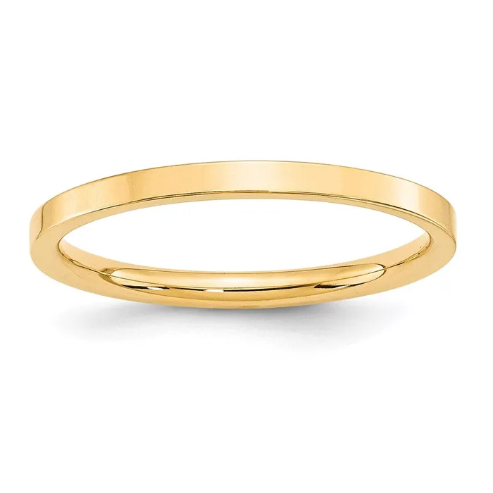 Goldia Solid 10K Yellow Gold 2mm Standard Flat Comfort Fit MensWomens Wedding Band Ring Size 75 Rings Goldia Solid 10K Yellow Gold 2mm Standard Flat Comfort Fit MensWomens Wedding Band Ring Size 75 Rings