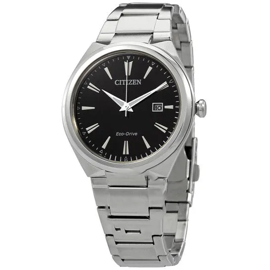JMS always Bracelets Original Citizen Black Dial Stainless Steel Mens Watch AW137051F JMS always Bracelets Original Citizen Black Dial Stainless Steel Mens Watch AW137051F