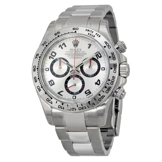 JMS always Bracelets Original Rolex Cosmograph Daytona Silver Dial 18K White Gold Oyster Bracelet Automatic Mens Watch 116509SAO JMS always Bracelets Original Rolex Cosmograph Daytona Silver Dial 18K White Gold Oyster Bracelet Automatic Mens Watch 116509SAO