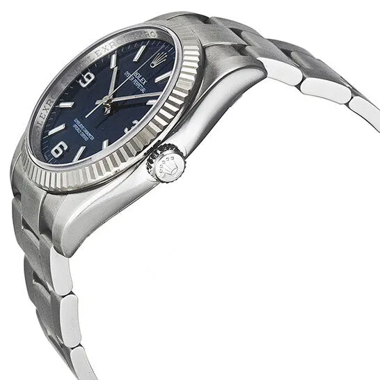 JMS always Bracelets Original Rolex Oyster Perpetual 36 mm Blue Dial Stainless Steel Bracelet Automatic Mens Watch 116034BLASO JMS always Bracelets Original Rolex Oyster Perpetual 36 mm Blue Dial Stainless Steel Bracelet Automatic Mens Watch 116034BLASO