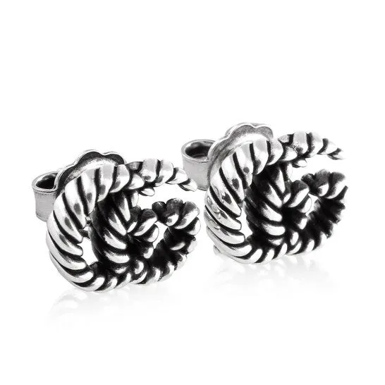 JMS always Original Gucci Double G earrings in Sterling Silver Earrings