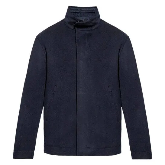 JMS always Rings Original Emporio Armani Mens Navy Reversible Blouson Jacket JMS always Rings Original Emporio Armani Mens Navy Reversible Blouson Jacket