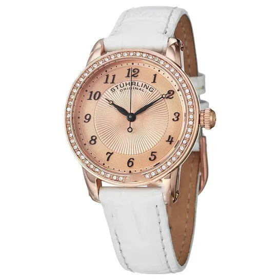 JMS always Rings Original Stuhrling Original Symphony Rose Goldtone Dial Ladies Watch M15366 JMS always Rings Original Stuhrling Original Symphony Rose Goldtone Dial Ladies Watch M15366