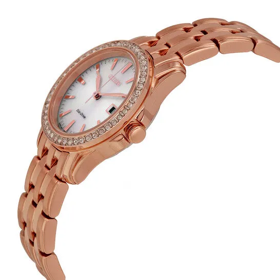 JMS always Watches Original Citizen Silhouette Crystal Silver Dial Ladies Watch EW190352A JMS always Watches Original Citizen Silhouette Crystal Silver Dial Ladies Watch EW190352A