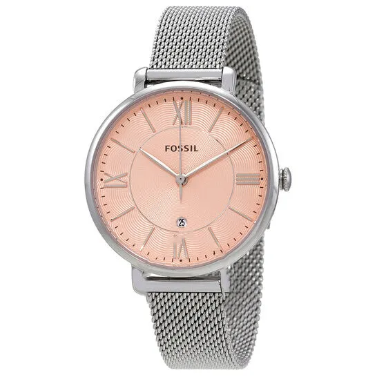 JMS always Watches Original Fossil Jacqueline Quartz Pink Dial Ladies Watch ES5089 JMS always Watches Original Fossil Jacqueline Quartz Pink Dial Ladies Watch ES5089