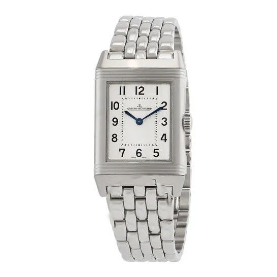 JMS always Watches Original Jaeger LeCoultre Reverso Classic Quartz Silver Dial Ladies Watch Q2518140