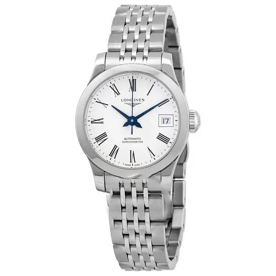 JMS always Watches Original Longines Record Automatic White Dial Ladies Watch L23204116 JMS always Watches Original Longines Record Automatic White Dial Ladies Watch L23204116