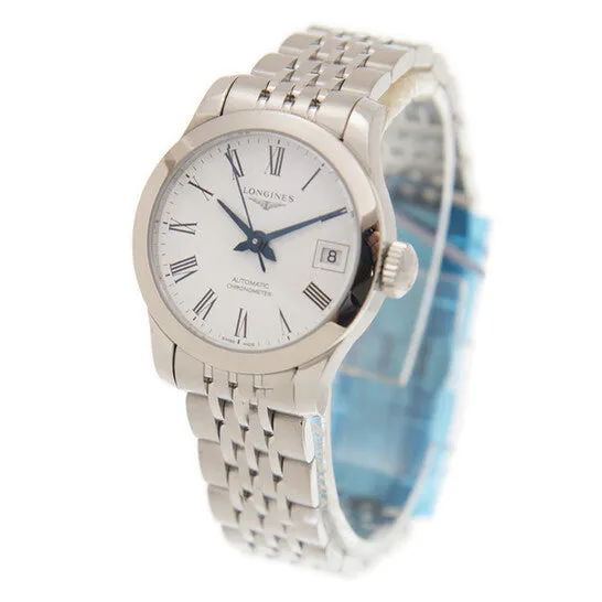 JMS always Watches Original Longines Record Automatic White Dial Ladies Watch L23204116 JMS always Watches Original Longines Record Automatic White Dial Ladies Watch L23204116