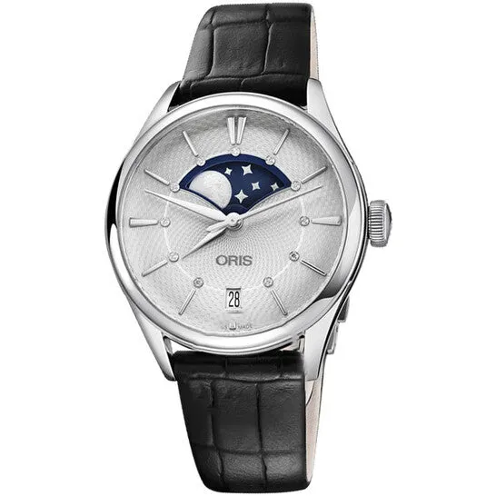 JMS always Watches Original Oris Artelier Automatic Silver Dial Watch 01 763 7723 405107 5 18 64FC JMS always Watches Original Oris Artelier Automatic Silver Dial Watch 01 763 7723 405107 5 18 64FC