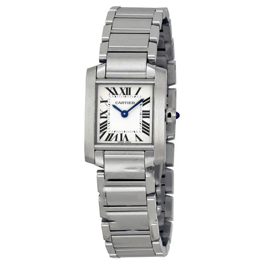 JMS always Watches Original Preowned Cartier Tank Francaise Quartz Ladies Watch W51008Q3
