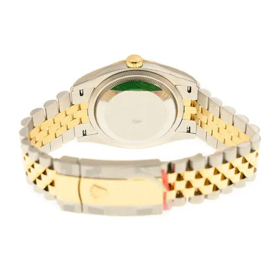JMS always Watches Original Rolex Datejust 36 Automatic Champagne Palm Dial Watch 126233CSPLMJ JMS always Watches Original Rolex Datejust 36 Automatic Champagne Palm Dial Watch 126233CSPLMJ