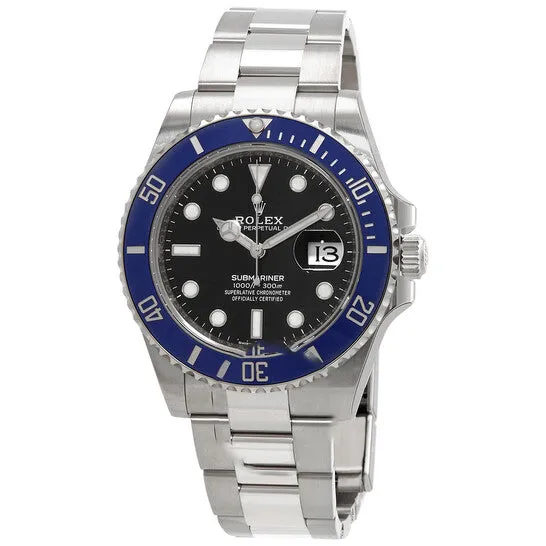 JMS always Watches Original Rolex Submariner Smurf Black Dial Blue bezel Automatic Chronometer Mens Watch 126619LBBKSO JMS always Watches Original Rolex Submariner Smurf Black Dial Blue bezel Automatic Chronometer Mens Watch 126619LBBKSO