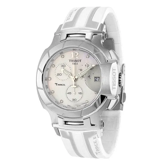 JMS always Watches Original Tissot TRace White Mother of Pearl Dial Watch T0484171711600 JMS always Watches Original Tissot TRace White Mother of Pearl Dial Watch T0484171711600