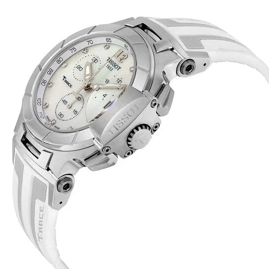 JMS always Watches Original Tissot TRace White Mother of Pearl Dial Watch T0484171711600 JMS always Watches Original Tissot TRace White Mother of Pearl Dial Watch T0484171711600
